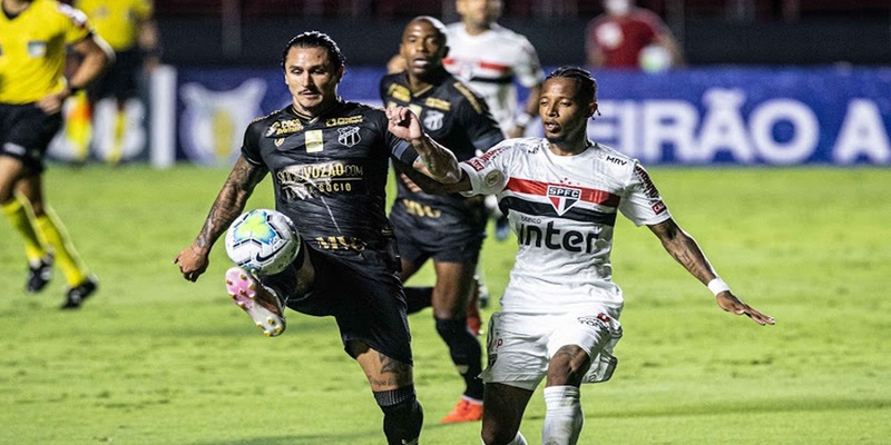 Ceará empata por 1 a 1 com o São Paulo no Morumbi; veja como foi o jogo