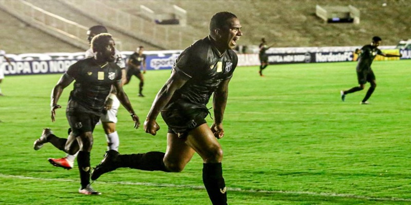 Vina perde pênalti, e Ceará empata com o Botafogo-PB pela Copa do Nordeste