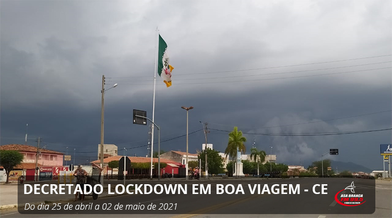 Decretado lockdown em Boa Viagem Ceará
