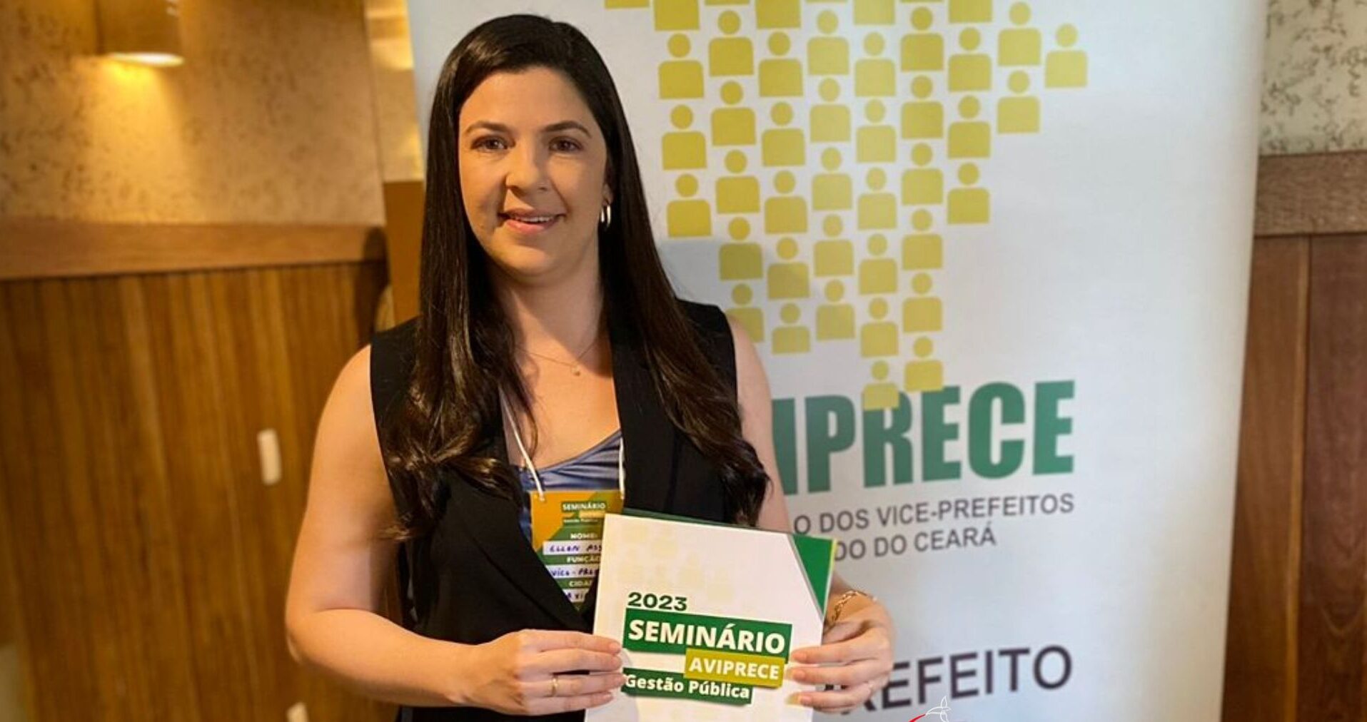 Vice-prefeita de Boa Viagem, Ellen Assef participa de Seminário sobre Gestão Pública