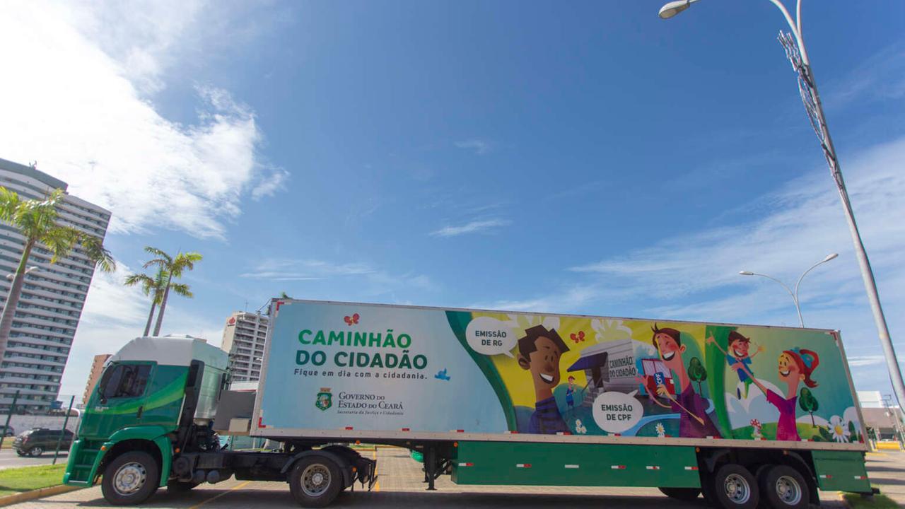 Caminhão do Cidadão terá nova tecnologia no serviço de registro civil da população