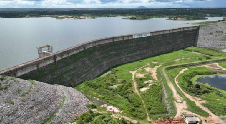 Castanhão chega a 30% da capacidade hídrica; melhor volume em quase 10 anos