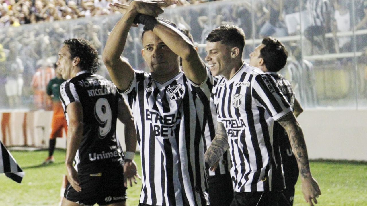 Ceará vence Londrina por 3 a 1 no PV e se aproxima do G4 da Série B