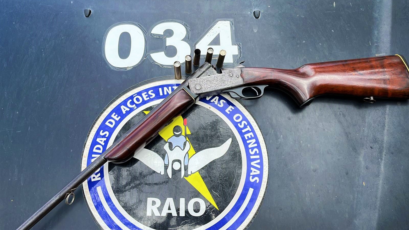 CPRaio apreende arma após disparo na zona rural de Parambu