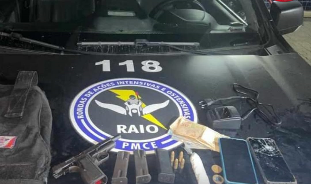 Raio realiza apreensões e efetua prisões no Bairro Vila Holanda