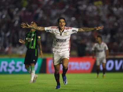 Flamengo faz 3 a 0 no América-MG e é vice-líder do Brasileirão da Série A