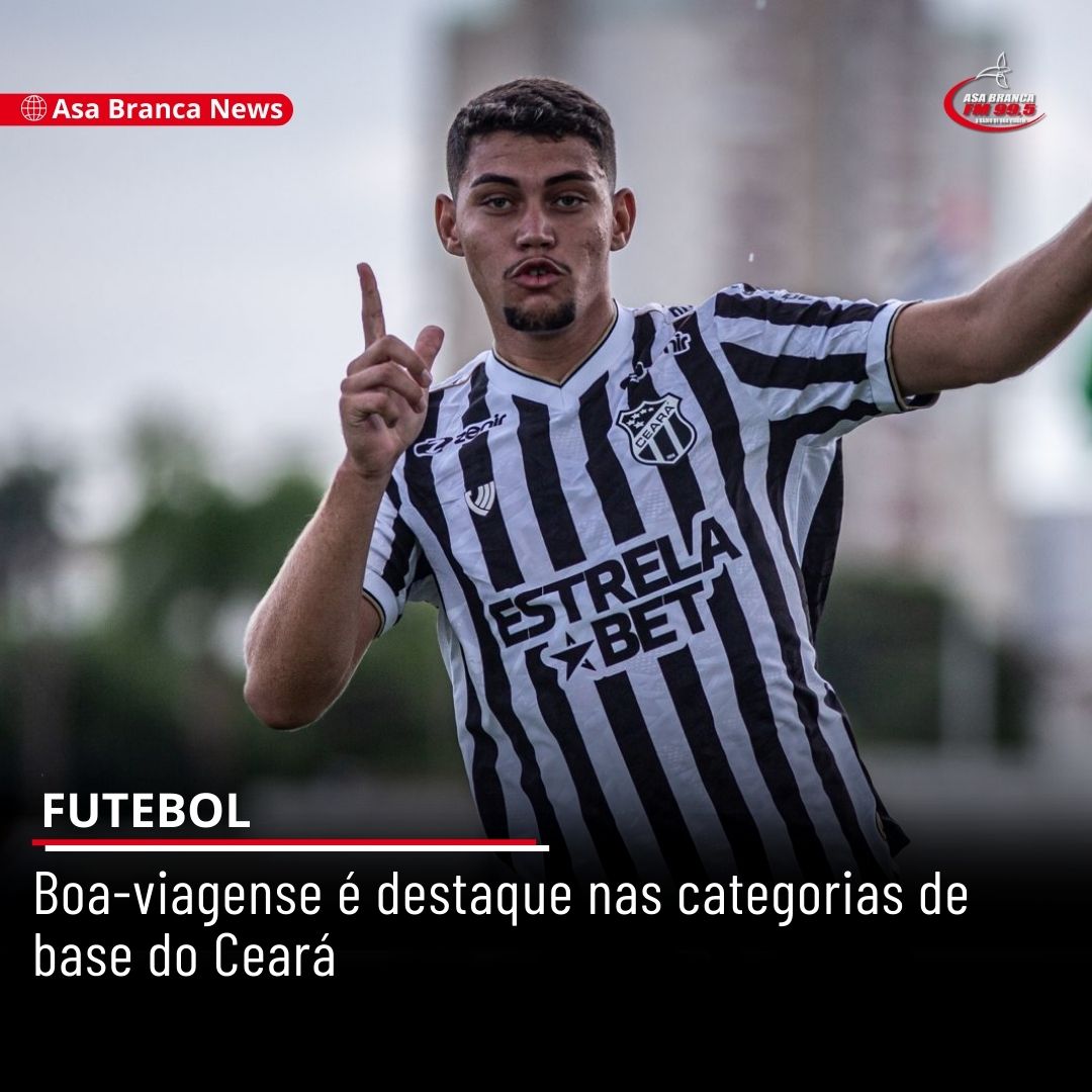 Boa-viagense Pablo marca o gol da vitória do Ceará na Copinha