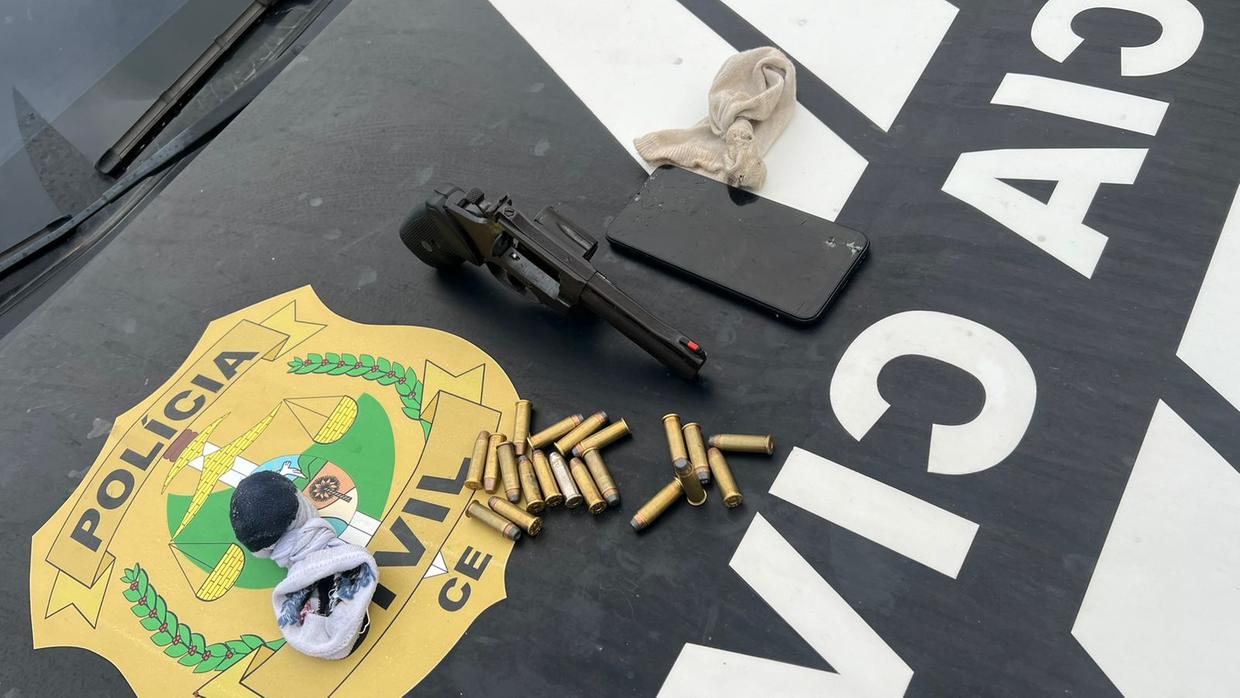 Três homens são presos e adolescente é apreendido durante operação que investiga chacina em Aracoiaba