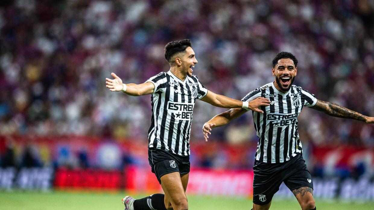 Ceará vence Fortaleza no Castelão e entra no G4 da Copa do Nordeste