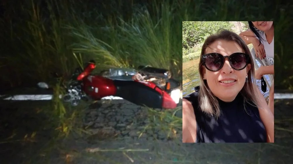 Professora morre após sofrer queda de moto na CE-366 em Santa Quitéria