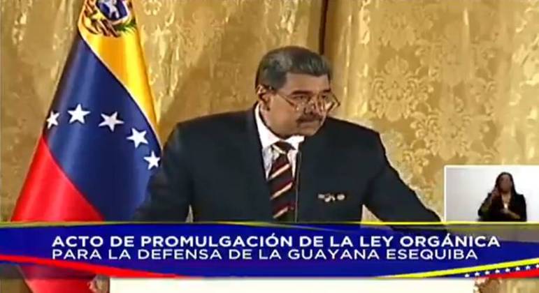 Maduro assina lei e faz da região de Essequibo parte da Venezuela