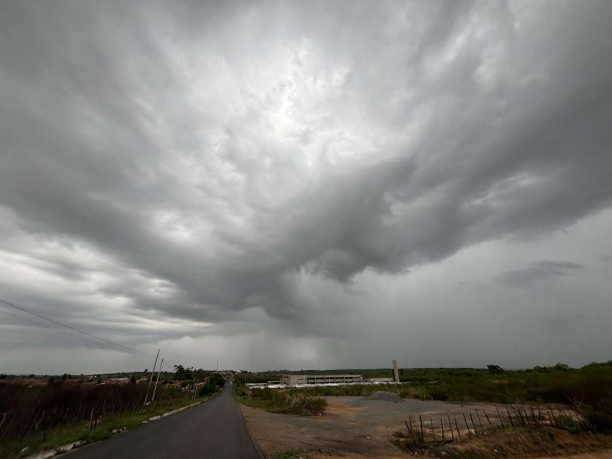 Chove em pelo menos 33 municípios no Ceará nas Últimas 24 Horas