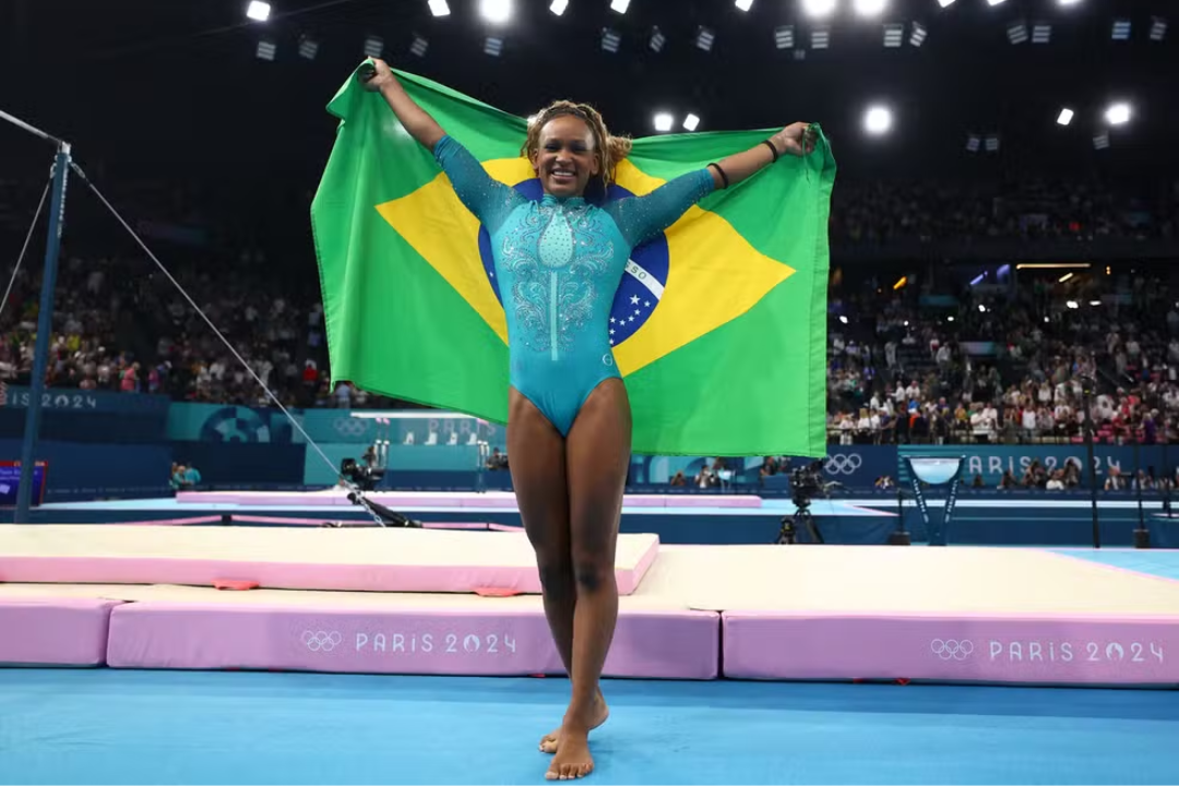 Rebeca Andrade se isola como maior medalhista olímpica da história do Brasil