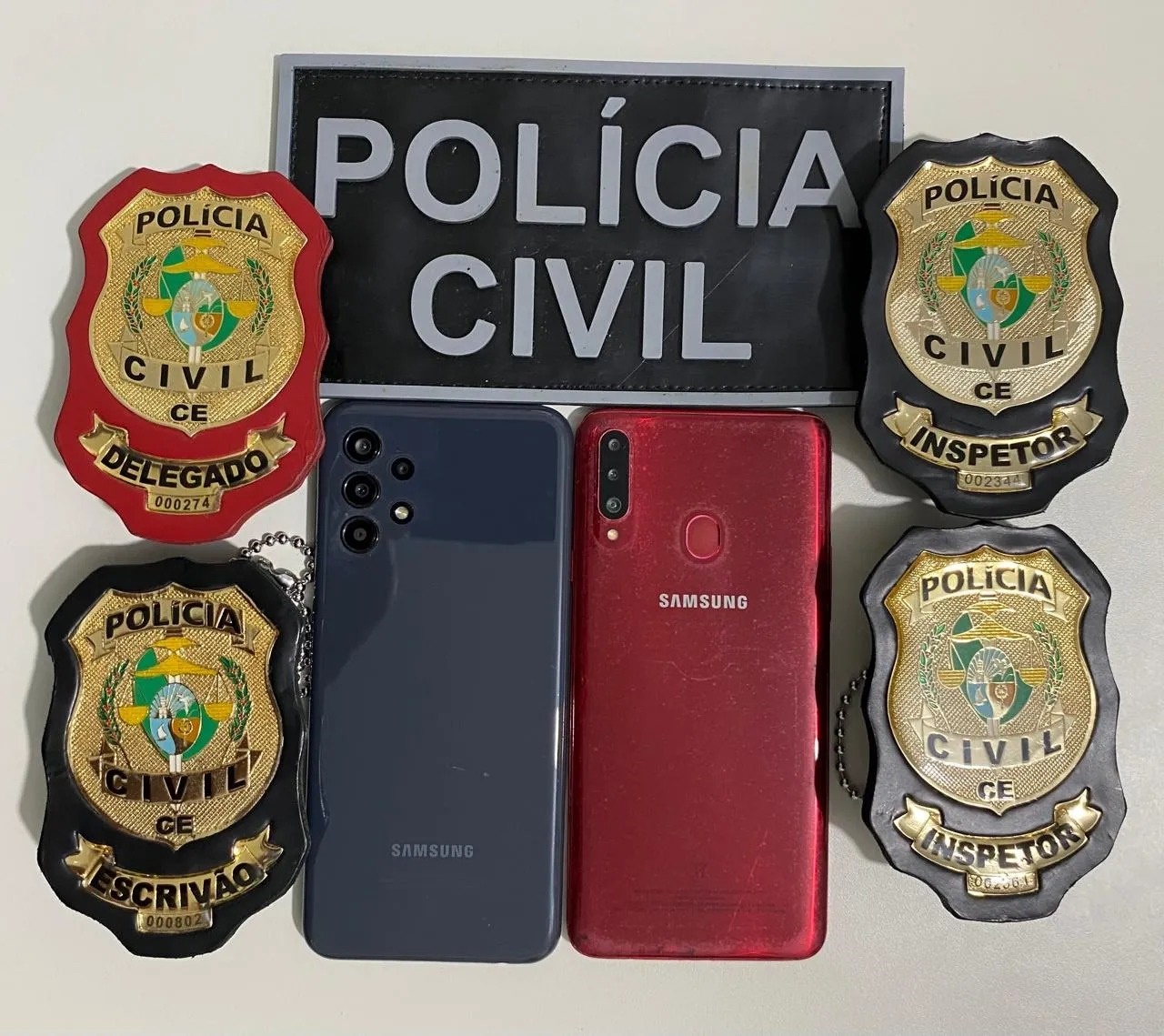 Delegacia de Polícia Civil de Monsenhor Tabosa localiza celulares roubados