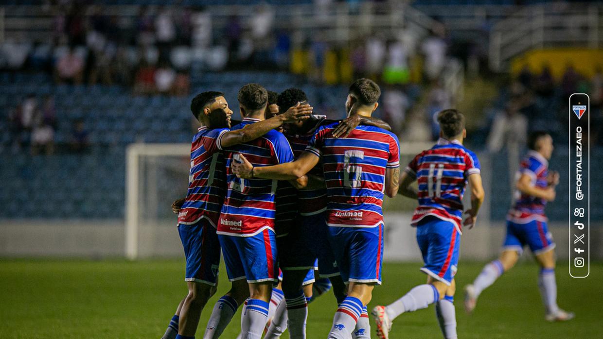 Com dois gols nos acréscimos, Fortaleza é campeão Cearense Sub-20 diante do Ceará