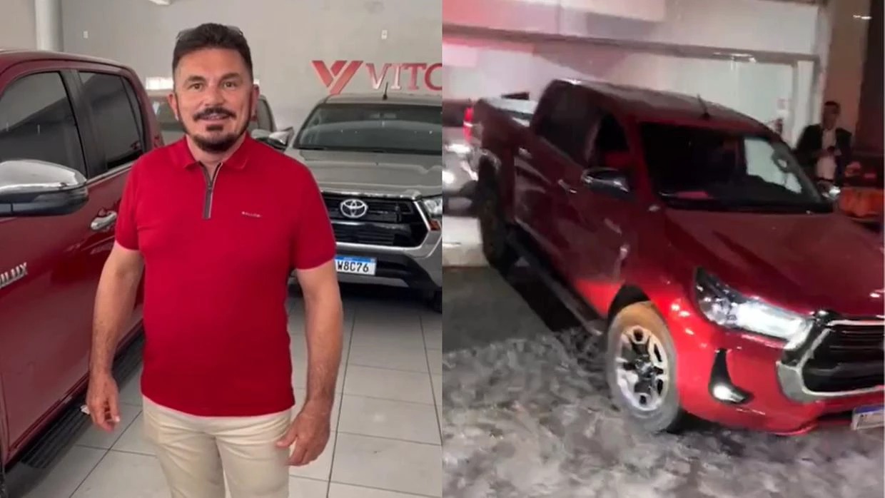 Prefeito de Morada Nova, no Interior do CE, aposta três Hilux em eleição de sucessor e perde carros