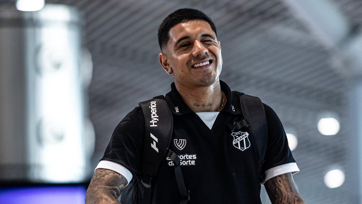 Ceará embarca para decisão contra o Palmeiras na Copa do Brasil; veja dúvidas