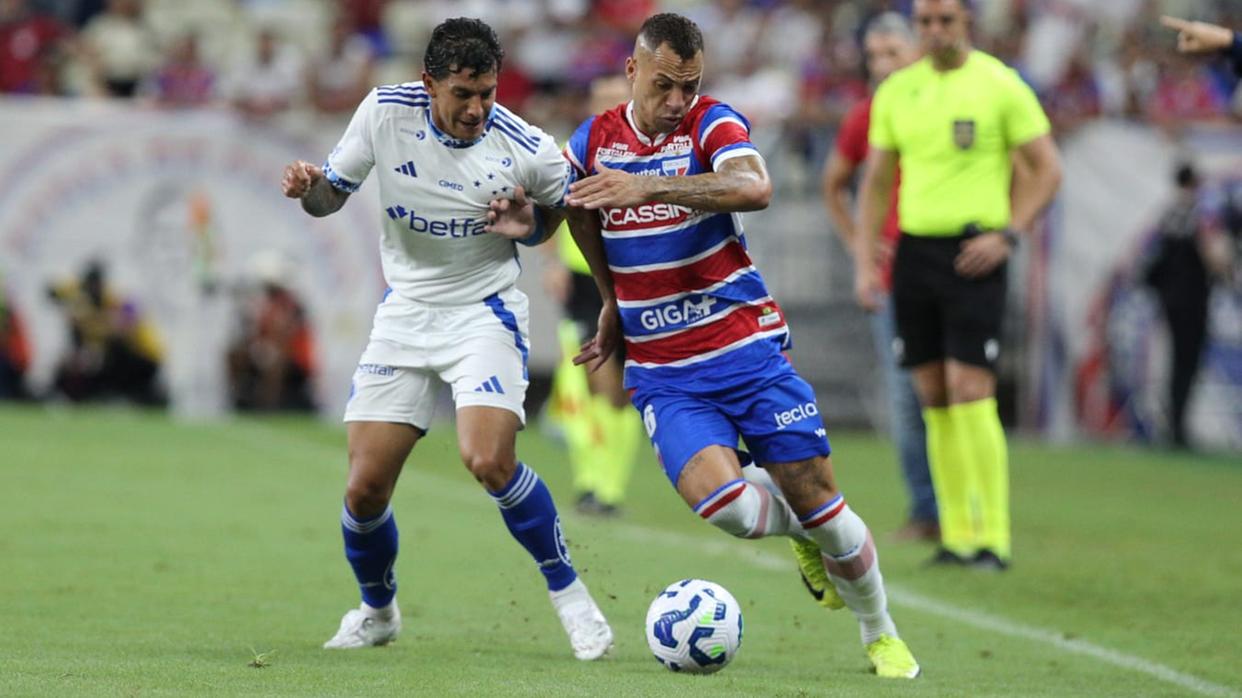 Fortaleza joga mal, perde para o Cruzeiro na Série A e chega ao 4º jogo sem vitória
