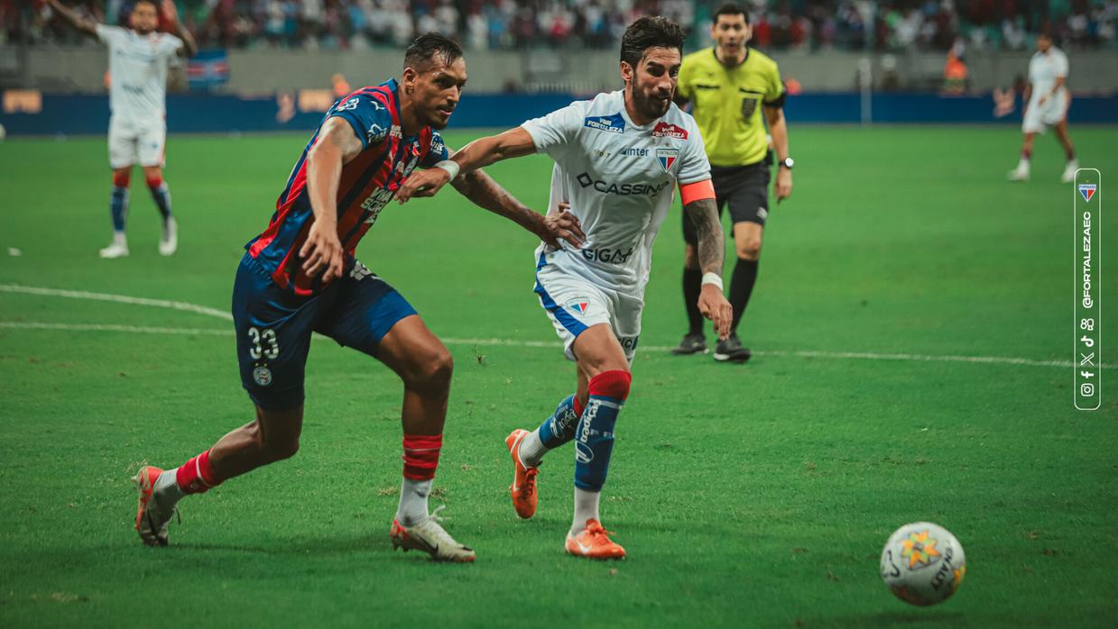 Fortaleza perde para o Bahia na Fonte Nova e está eliminado da Copa do Nordeste