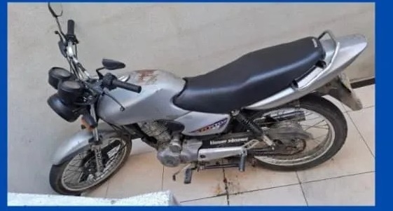 Furto de motocicleta na cidade de Independência