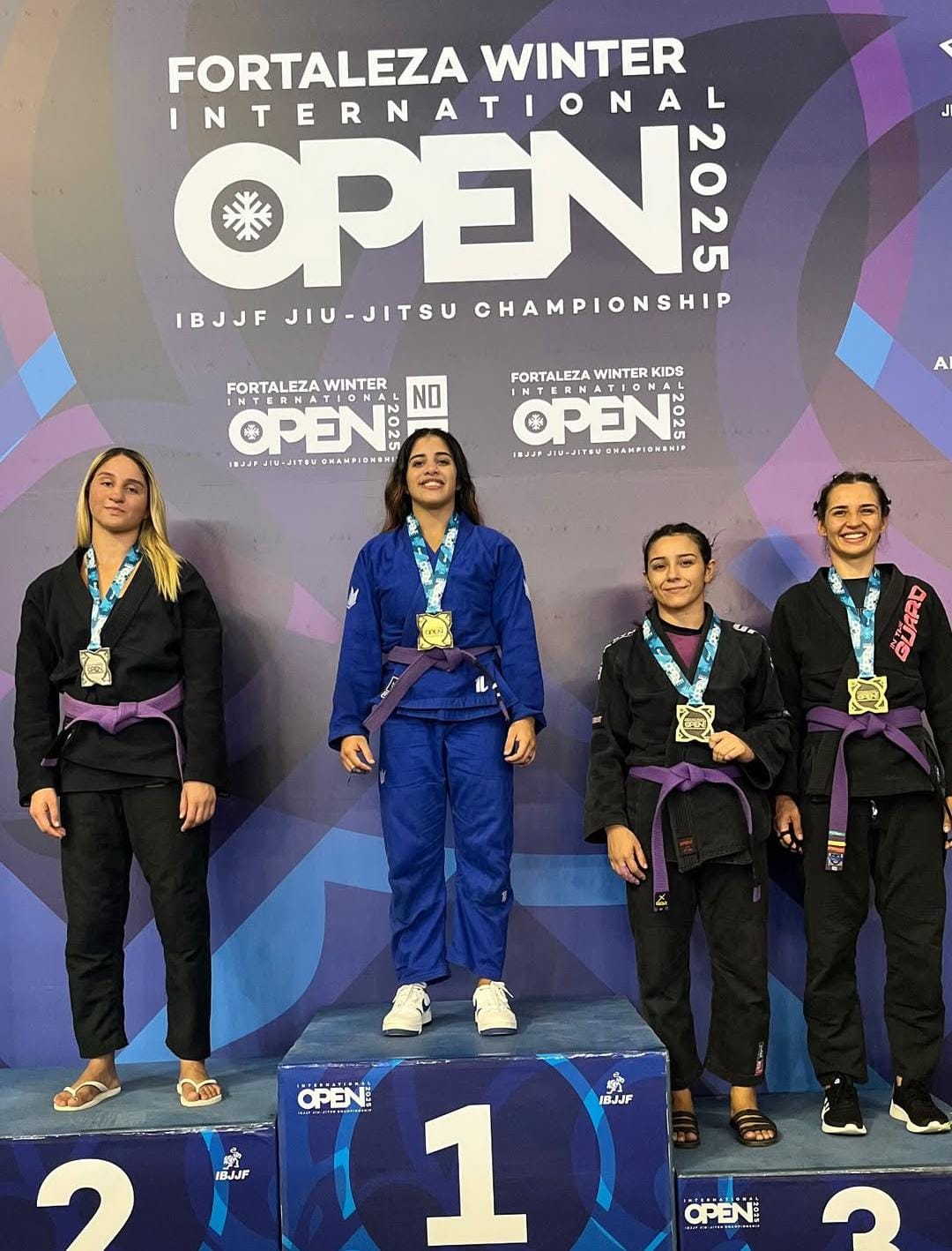 Boa Viagem no pódio com conquistas no Fortaleza Winter de Jiu-jitsu