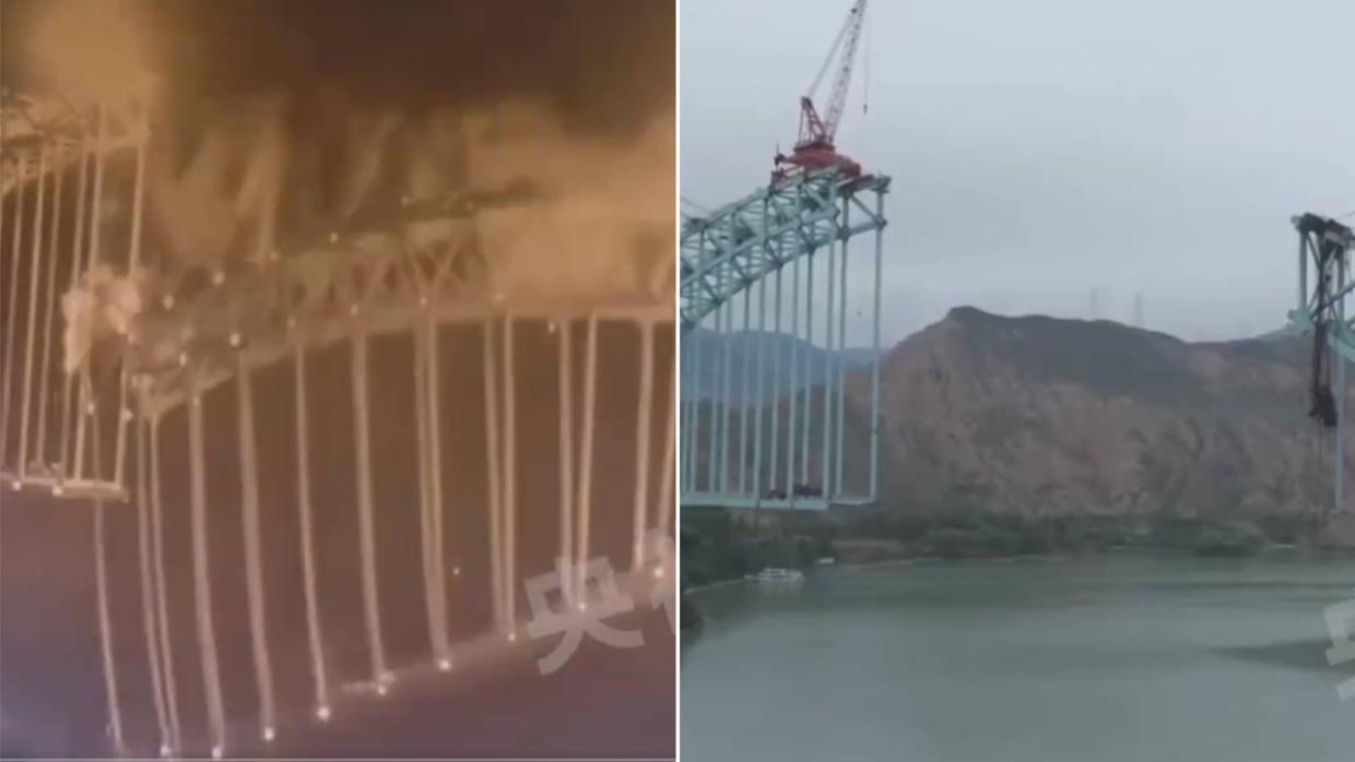 Ponte em construção desaba e deixa mortos e desaparecidos na China; veja vídeo