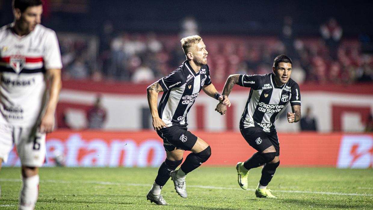 Ceará bate São Paulo e vence pela primeira vez no Morumbi na história da Série A