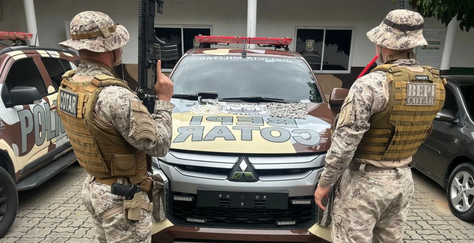 POLÍCIA – Cotar apreende drogas no município de Boa Viagem-CE