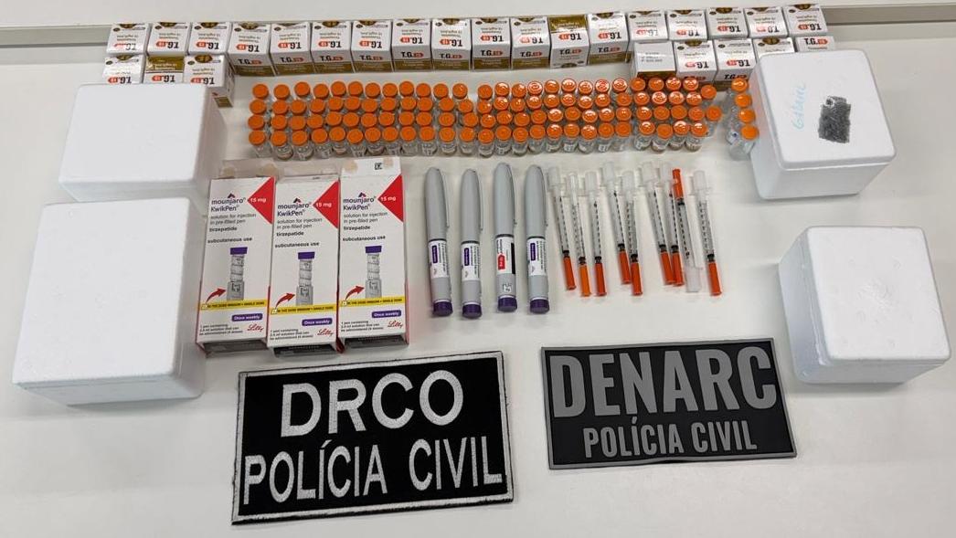 POLÍCIA – Suspeito de vender ilegalmente canetas emagrecedoras é preso em Fortaleza