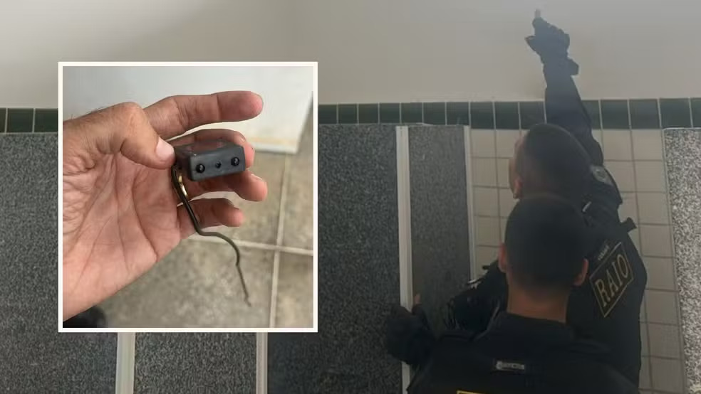 POLÍCIA – Polícia apreende microcâmera em banheiro feminino de rodoviária no Ceará