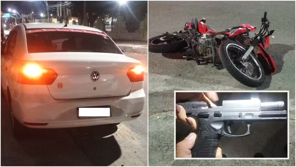 POLÍCIA – Policial é preso por assaltar motorista de app com arma da PM em Fortaleza