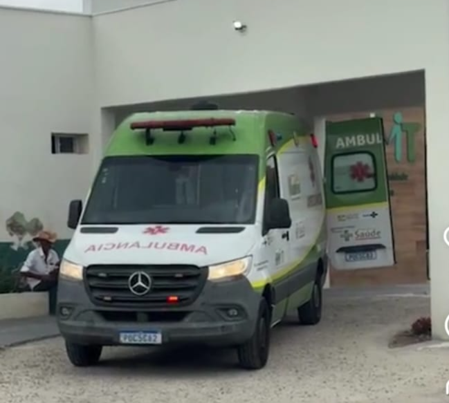 ACIDENTE – Colisão de duas motocicletas movimentam a área hospitalar do município de Madalena-CE