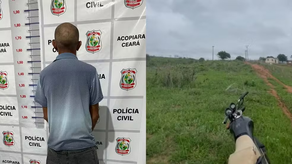 POLÍCIA – Homem é preso suspeito de agredir e tentar matar mulher que passou três dias perdida em mata no Ceará
