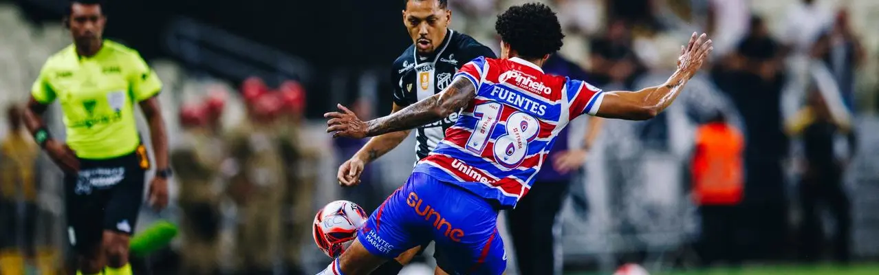FUTEBOL – Fortaleza e Ceará empatam no primeiro Clássico-Rei da final do Campeonato Cearense 2026