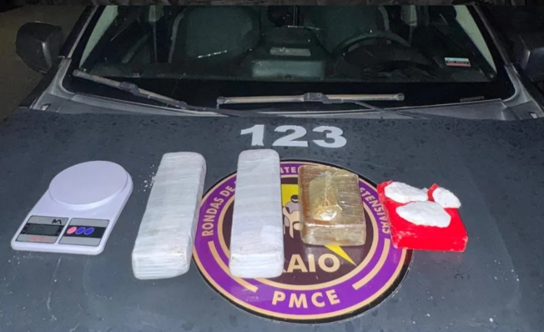 POLÍCIA – Raio realiza grande apreensão de drogas em Ipueiras