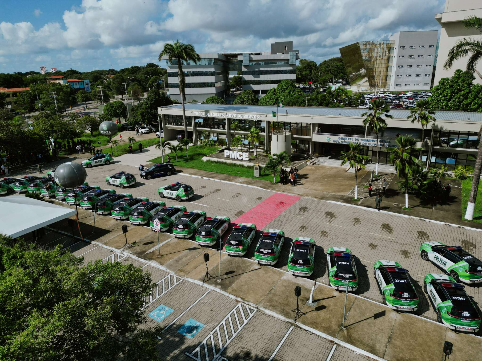 POLÍCIA – Novas viaturas vão reforçar o trabalho da PMCE em 48 municípios cearenses
