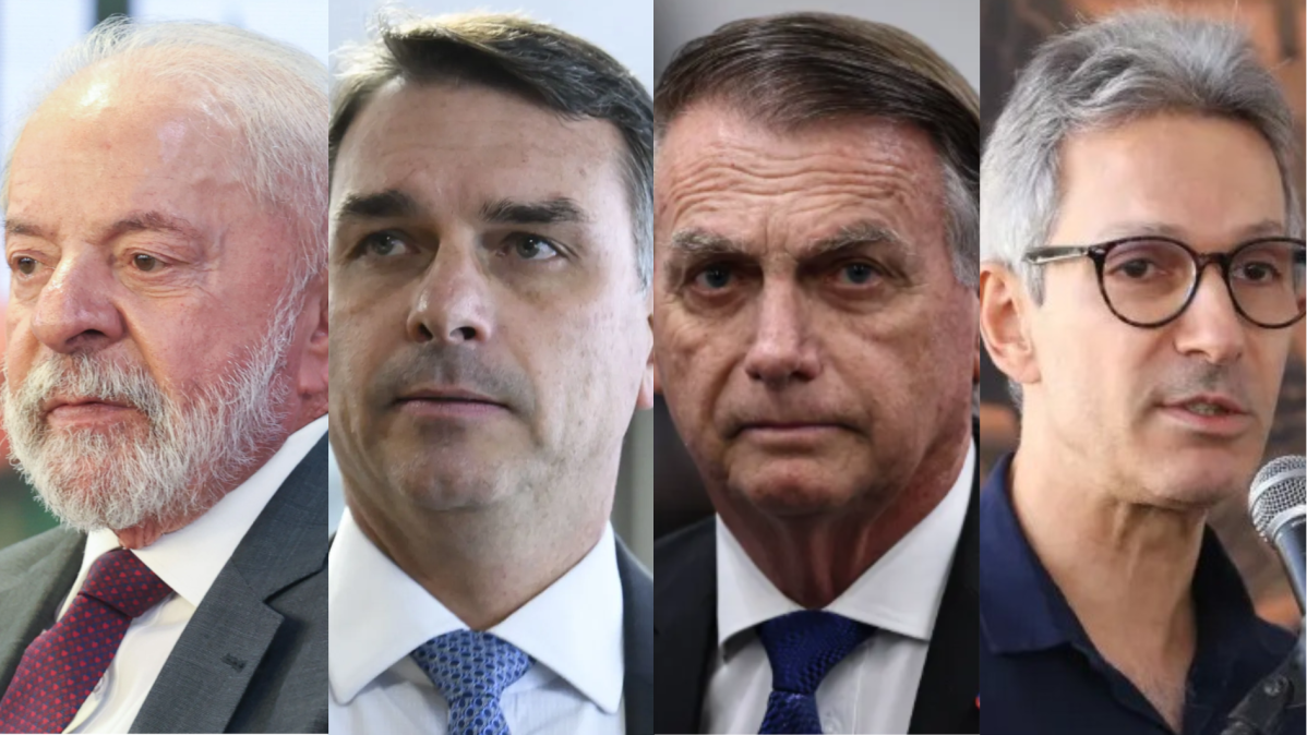 ELEIÇÕES – Pesquisa Atlas Bloomberg: Lula empata com Flávio, Jair e Zema em eventual 2º turno