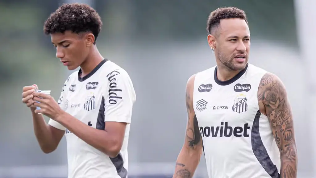 FUTEBOL – Robinho Jr. acusa Neymar de agressão e cogita rescisão de contrato