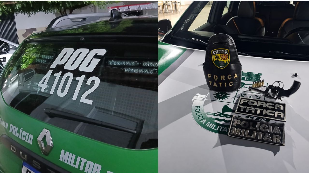 POLÍCIA – Homem é preso por porte ilegal de arma de fogo após denúncia em Boa Viagem