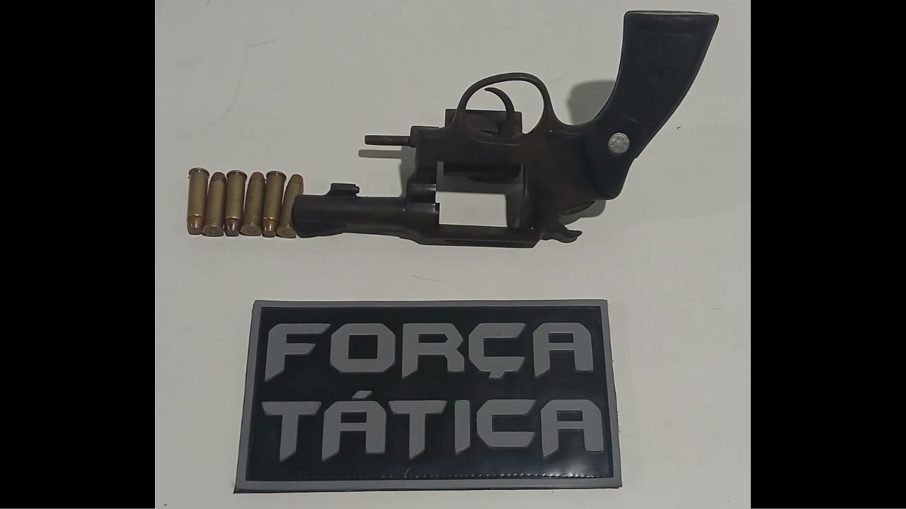 POLÍCIA – Polícia Militar apreende revólver e munições durante patrulhamento em Boa Viagem