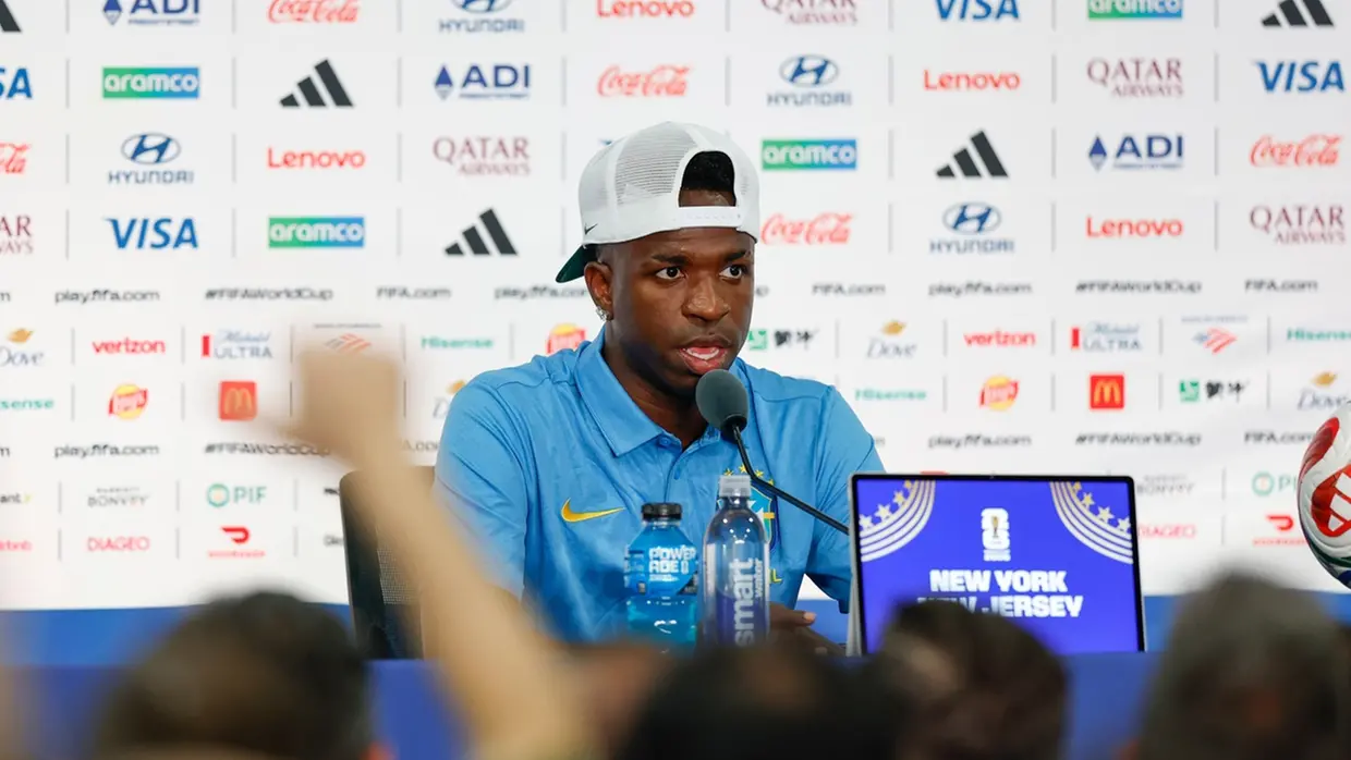 FUTEBOL – Vini Júnior antes de estreia na Copa: “Me preparei muito bem para chegar a esse momento”