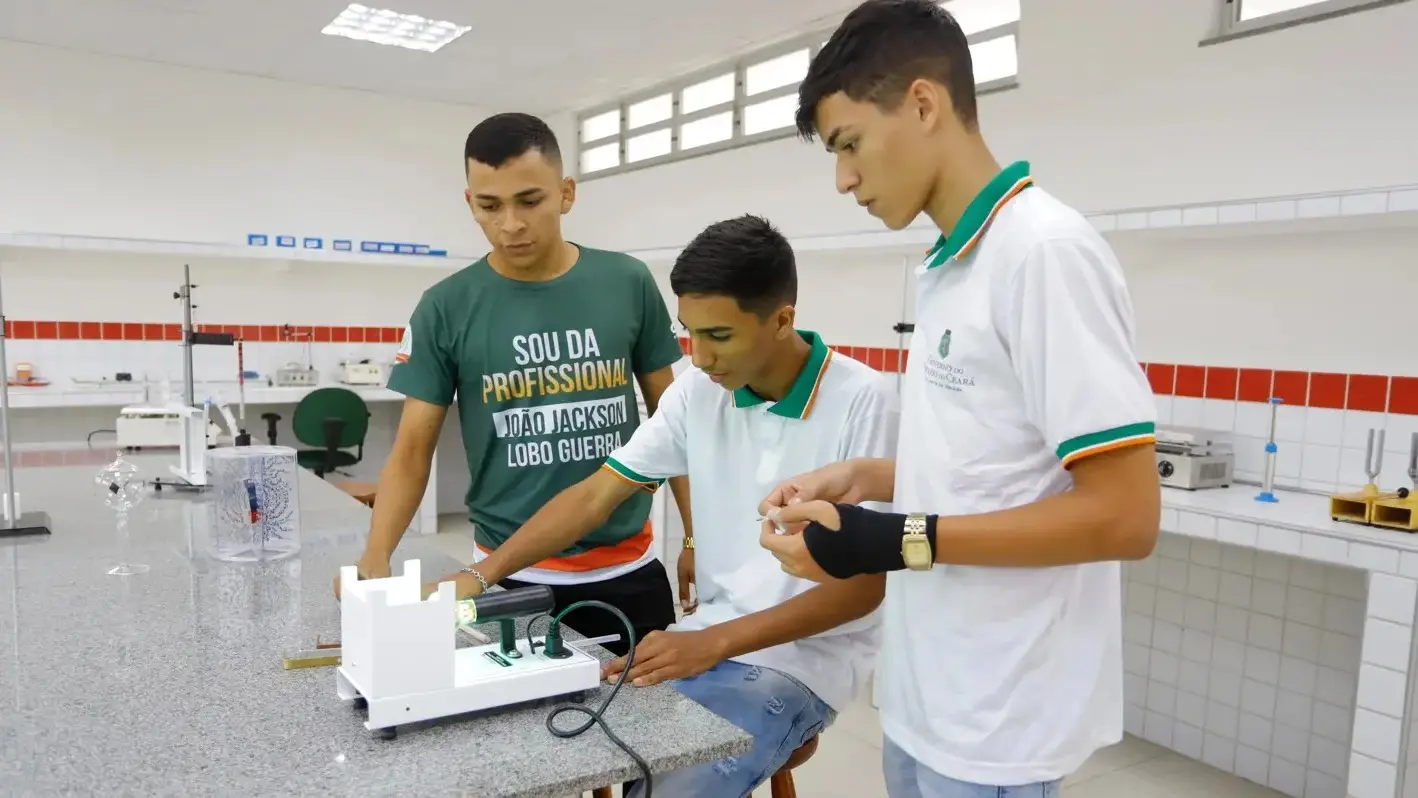 EDUCAÇÃO – CE recebe R$ 12 mi para ofertar 13 mil novas vagas em cursos técnicos no ensino médio; veja escolas