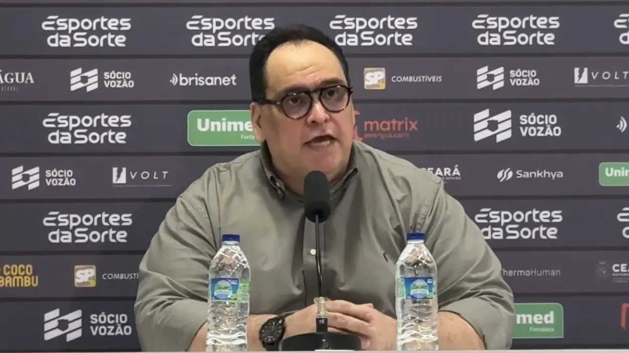 FUTEBOL – Vice-presidente do Ceará, Ernando Sobrinho renuncia ao cargo e cita disputas internas