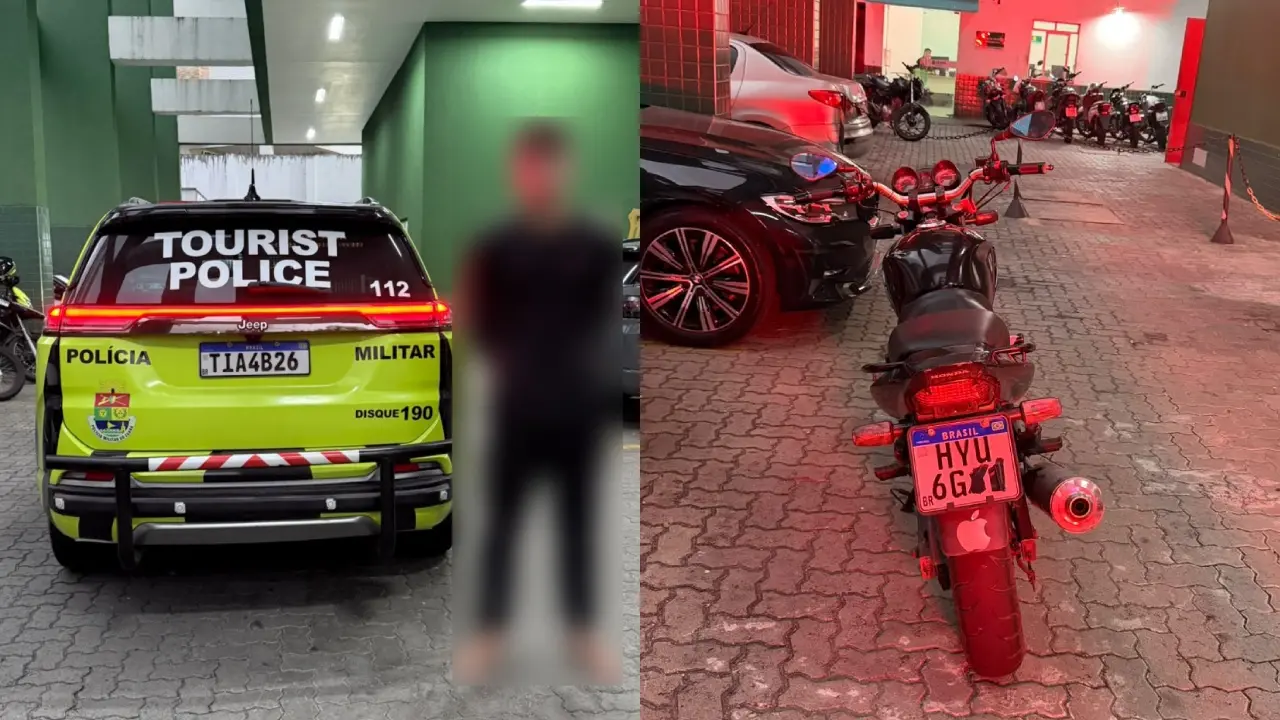 POLÍCIA – Homem é preso após tentar incendiar pizzaria pela segunda vez na Praia de Iracema