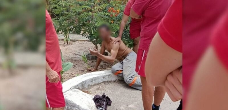 POLÍCIA – Homem em surto psiquiátrico invade base dos bombeiros no José Walter
