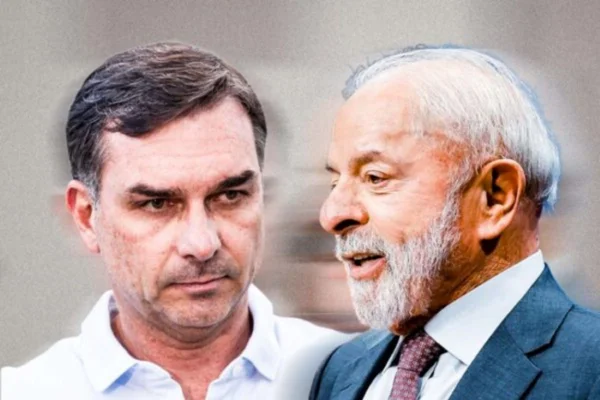 ELEIÇÕES 2026 – Real Time: Flávio tem 52% dos votos válidos no 2º turno; Lula, 48%