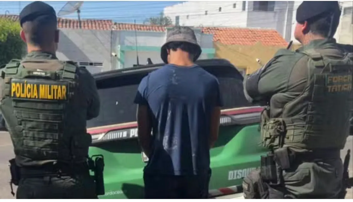 TAUÁ – Suspeito de matar irmãs retiradas à força de casa em Arneiróz é preso pela Polícia.