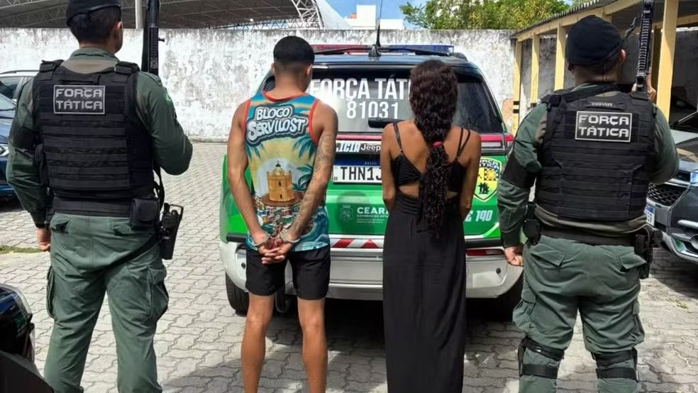 POLÍCIA – Mãe e filho são presos por suspeita de tráfico de drogas em Fortaleza