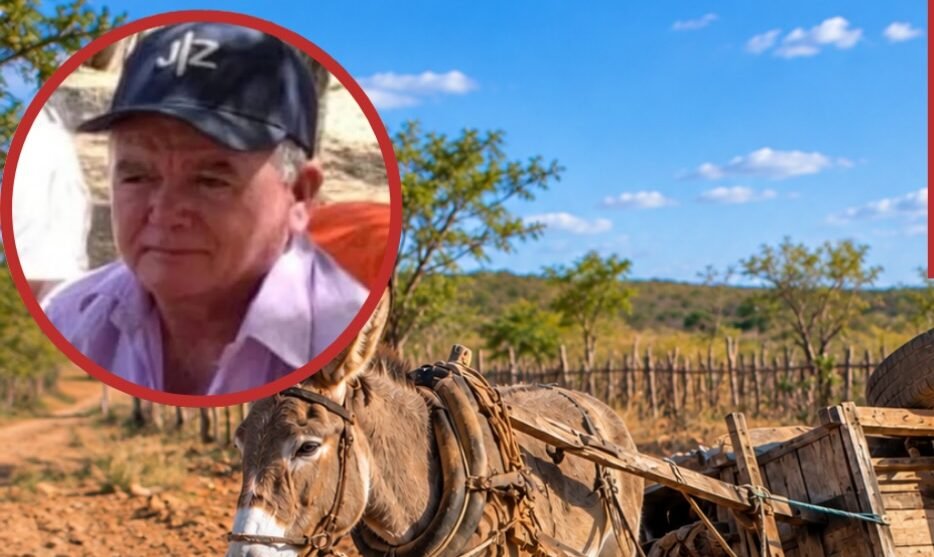 REGIONAL – Agricultor de 57 anos morre após cair de carroça puxada por jumento na Zona Rural de Santa Quitéria