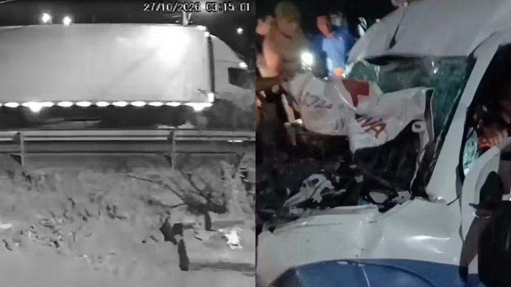 REGIONAL – Colisão entre ambulância e caminhão deixa paciente de 68 anos morta no interior do Ceará